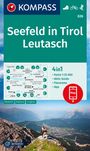 : KOMPASS Wanderkarte 026 Seefeld in Tirol, Leutasch 1:25.000, KRT