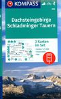 : KOMPASS Wanderkarten-Set 293 Dachsteingebirge, Schladminger Tauern (3 Karten) 1:25.000, KRT