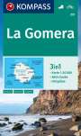 : KOMPASS Wanderkarte 231 La Gomera 1:30.000, KRT