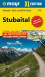 : Mayr Wanderkarte Stubaital XL 1:30.000, KRT