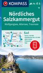 : KOMPASS Wanderkarte 18 Nördliches Salzkammergut, Wolfgangsee, Attersee, Traunsee 1:50.000, Div.
