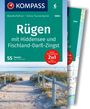 Kay Tschersich: KOMPASS Wanderführer Rügen, mit Hiddensee und Fischland-Darß-Zingst, 55 Touren mit Extra-Tourenkarte, Buch