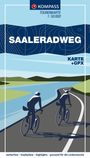: KOMPASS Fahrrad-Tourenkarte Saaleradweg - Von Münchberg nach Schönebeck (Elbe) 1:50.000, KRT