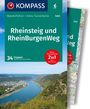 Silvia und Thilo Behla: KOMPASS Wanderführer Rheinsteig RheinBurgenWeg, 34 Etappen mit Extra-Tourenkarte, Buch