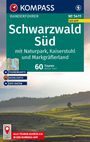 Walter Theil: KOMPASS Wanderführer Schwarzwald Süd mit Naturpark, Kaiserstuhl und Markgräflerland, 60 Touren mit Extra-Tourenkarte, Buch