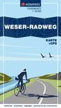 : KOMPASS Fahrrad-Tourenkarte Weser-Radweg 1:50.000, Buch