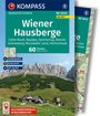 Werner Heriszt: KOMPASS Wanderführer Wiener Hausberge, 60 Touren mit Extra-Tourenkarte, Buch