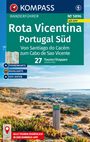 : KOMPASS Wanderführer Rota Vicentina, Portugal Süd: Von Santiago do Cacém zum Cabo de Sao Vicente, 27 Etappen/Touren mit Extra-Tourenkarte, Buch