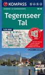 KOMPASS Wanderkarte 08 Tegernseer Tal 1:25.000, KRT