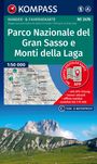 KOMPASS Wanderkarte 2476 Parco Nazionale del Gran Sasso e Monti della Laga 1:50.000, KRT