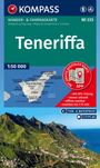 KOMPASS Wanderkarte 233 Teneriffa 1:50.000, KRT