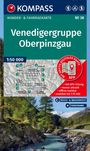 KOMPASS Wanderkarte 38 Venedigergruppe, Oberpinzgau 1:50.000, KRT