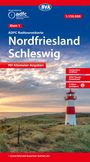 BVA ADFC Radtourenkarte Nordfriesland, Schleswig 1:150.000, KRT