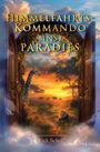 „Himmelfahrtskommando ins Paradies“ und „Heidi Scholz“. Geöffnete Türen, Savanne mit Giraffe, Löwe, Elefanten bei Sonnenuntergang.