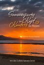 "Sommerparty im Kopf, Konfetti im Herzen" vor Sonnenuntergang am Strand. Autor: Stephanie Desirée Diebold.