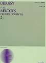 Claude Debussy: Et Ses Melodies Oeuvres Vol. 2, Buch