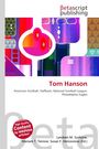 „Betascript Publishing“, „Tom Hanson“, „American Football“, buntes abstraktes Design oben, Text unten auf weißem Hintergrund.