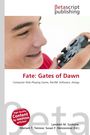 Text: "Fate: Gates of Dawn. Computer Role-Playing Game, ReLINE Software, Amiga." Ein Junge lächelt und hält einen Controller.
