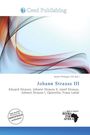 "Johann Strauss III" von Aaron Philippe Toll, Ceed Publishing, abstrakte Wellen in Orange und Blau. Bücherhilfe für Afrika.
