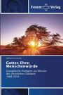 Helmut Kirschstein: Gottes Ehre: Menschenwürde, Buch