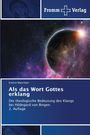 Eveline Waterboer: Als das Wort Gottes erklang, Buch