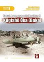 "Special-purpose suicide aircraft Kūgishō Ōka (Baka)." Flugzeug im Freien mit Soldaten, gelbes Logo oben links.