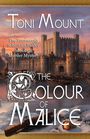 „Toni Mount. The Fourteenth Sebastian Foxley Medieval Murder Mystery. The Colour of Malice.“ Eine Burg am Wasser bei Sonnenuntergang.
