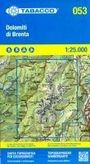 : Tabacco Wandern Dolomiti Brenta 1:25000, KRT