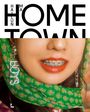 Text: "HALUN MA HOMETOWN" und "Lannoo". Ein Gesicht mit Zahnspange und leuchtend roten Lippen, grünes Kopftuch mit Muster.