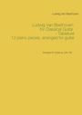 Ludwig van Beethoven: Ludwig Van Beethoven for Classical Guitar - Tablature, Buch