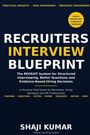 Texte: "Recruiters Interview Blueprint", "Shaji Kumar", "Practical Insights", "Global Learning Centre". Dunkelblauer Hintergrund.