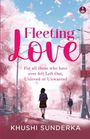 "Fleeting Love", Text: Für alle, die sich jemals ausgeschlossen fühlten. Zwei Personen auf einer Kirschblütenstraße.