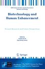 „Biotechnology and Human Enhancement“. Herausgeber: Luciano De Sio, Eyup Kuntay Turmus. Unterstützung: NATO Programm. Oben farbige Streifen. Unten Logos von NATO und Springer.