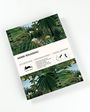 "Henri Rousseau" auf Geschenk- & Kreativpapier, Illustration von dichten tropischen Pflanzen mit einer Figur in der Mitte.
