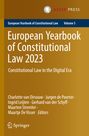 "European Yearbook of Constitutional Law 2023. Constitutional Law in the Digital Era. Springer-Logo unten links."