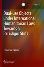 ASSer PRESS. Dual-use Objects under International Humanitarian Law. Francesca Capone. Logo oben links, abstrakter Hintergrund.
