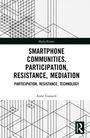 „SMARTPHONE COMMUNITIES. PARTICIPATION, RESISTANCE, MEDIATION“ von Anne Ganzert. Geometrische Linienmuster.
