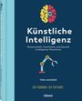 Buchtitel: Künstliche Intelligenz. Thema: Wissenschaft intelligenter Maschinen. Autor: Tom Jackson. Logo: Gehirn und Roboterarm.