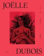 Text: "JOËLLE DUBOIS", "I am my mother's daughter", "HANNIBAL". Illustration: Frau mit Früchten und Brief vor Palmblättern.