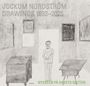"Jockum Nordström, Drawings 1992–2025. Nyckeln på Havets Botten." Bleistiftzeichnung eines Raums mit Mann und Möbeln.