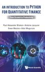 Bilokon Paul Alexander: Introduction To Python For Quantitative Finance, An, Buch