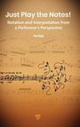 „Just Play the Notes! Notation and Interpretation from a Performer’s Perspective“ von Per Dahl. Notizen auf beigem Hintergrund.