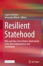 "Resilient Statehood" von Logan Cochrane, Alexandra Wilson. Roter Hintergrund. Springer-Logo, Open Access-Label.