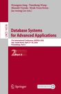 "Database Systems for Advanced Applications, 31st DASFAA 2026, Jeju." Rotes Cover, Springer und MOREMEDIA Logos.
