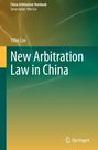 "China Arbitration Yearbook", "Yifei Lin", "New Arbitration Law in China." Grüner Hintergrund, Springer-Logo unten rechts.