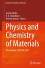 "Physics and Chemistry of Materials, Proceedings of ICPCM 2025. Herausgeber: Susheel Kalia, K. K. Choudhary, Netram Kaurav."