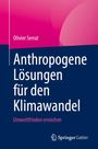 Text: "Olivier Serrat. Anthropogene Lösungen für den Klimawandel. Umweltfrieden erreichen." 
Springer Gabler Logo unten.