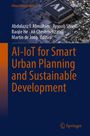 "AI-IoT for Smart Urban Planning and Sustainable Development" steht groß in Orange. Oben sind Editorennamen. Links oben: Mikrochip. Unten: Springer-Logo.