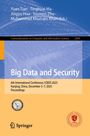 Titel: Big Data and Security. Konferenz: 6th ICBDS 2025, Nanjing, China. Logos unten. Springer-Verlag.