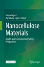 "Nanocellulose Materials: Health and Environmental Safety Perspectives" steht auf einem grünen Hintergrund. Logo: Springer.
